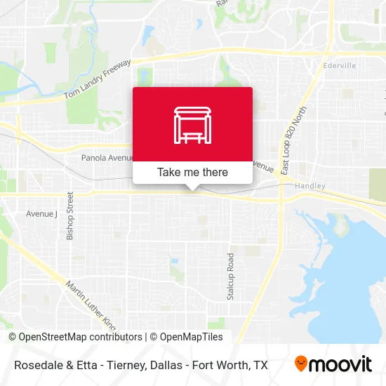 Rosedale & Etta - Tierney map