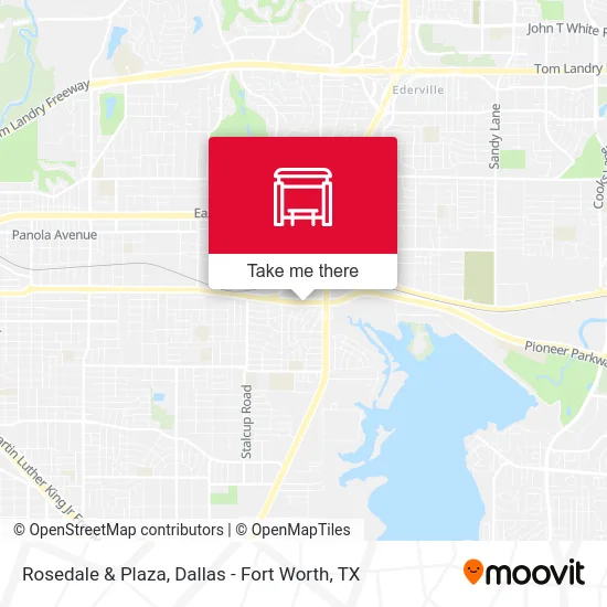Rosedale & Plaza map