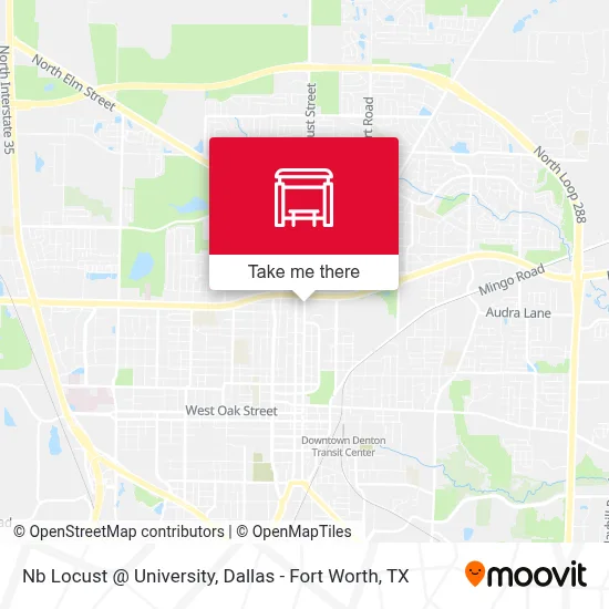 Nb Locust @ University map