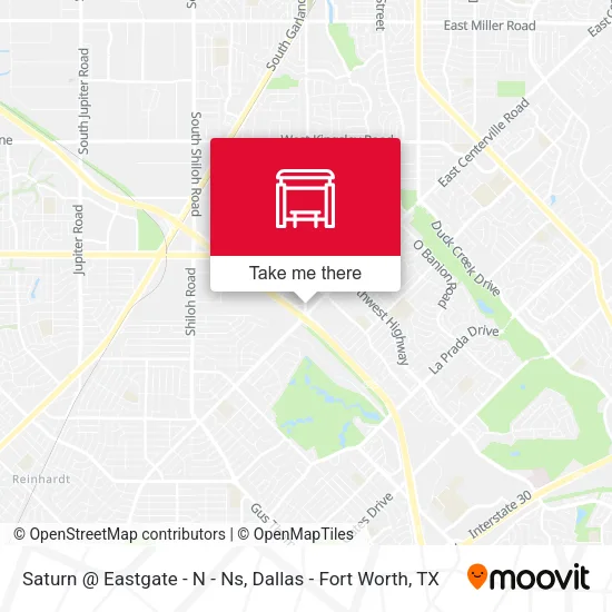 Saturn @ Eastgate - N - Ns map