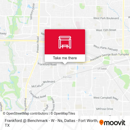 Frankford @ Benchmark - W - Ns map