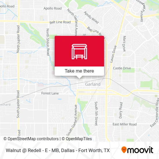 Walnut @ Redell - E - MB map