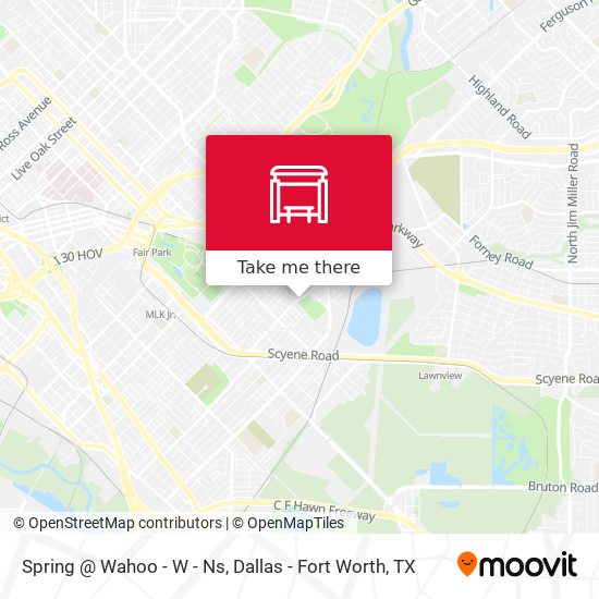Mapa de Spring @ Wahoo - W - Ns
