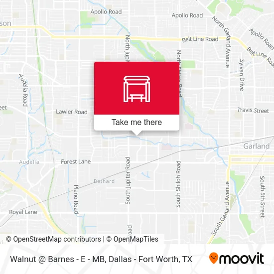 Walnut @ Barnes - E - MB map