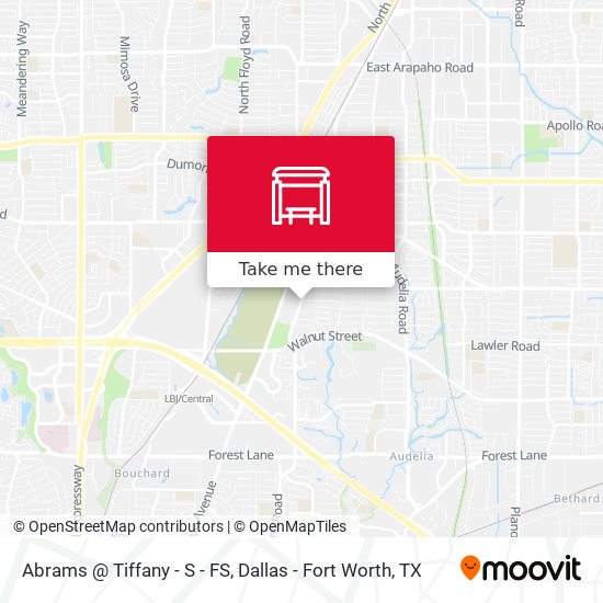 Abrams @ Tiffany - S - FS map