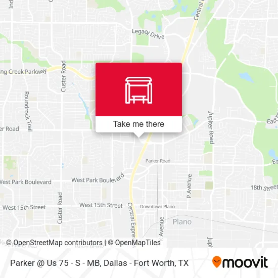 Parker @ Us 75 - S - MB map