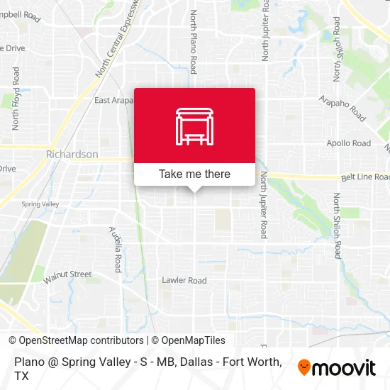 Plano @ Spring Valley - S - MB map