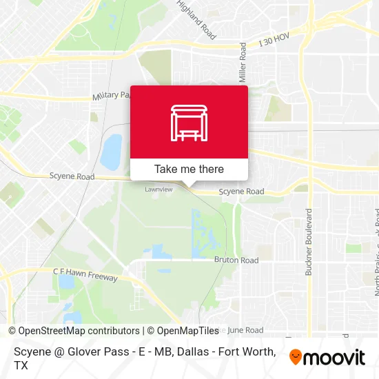 Scyene @ Glover Pass - E - MB map