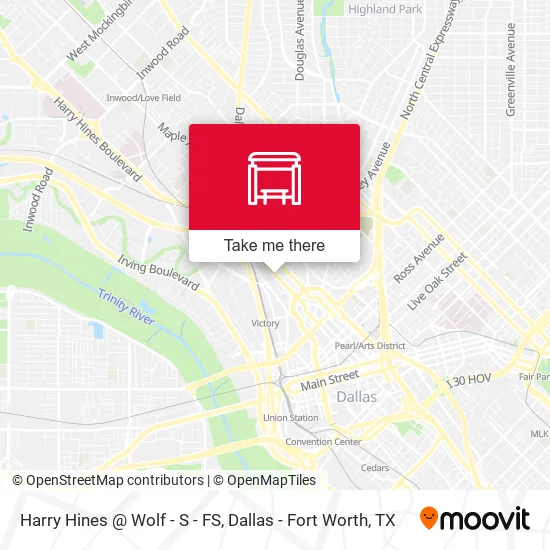 Mapa de Harry Hines @ Wolf - S - FS