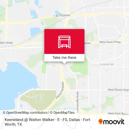 Keeneland @ Walton Walker - E - FS map