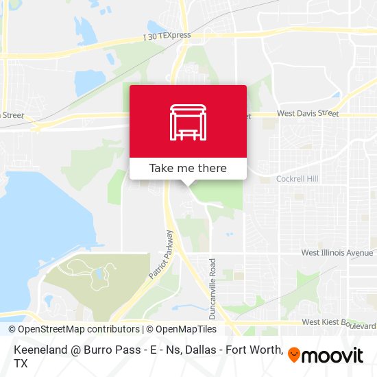 Keeneland @ Burro Pass - E - Ns map