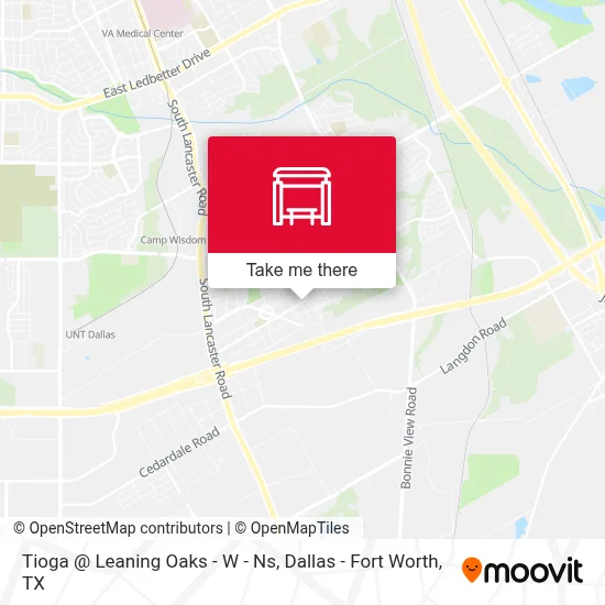 Tioga @ Leaning Oaks - W - Ns map