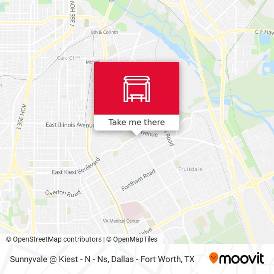 Sunnyvale @ Kiest - N - Ns map