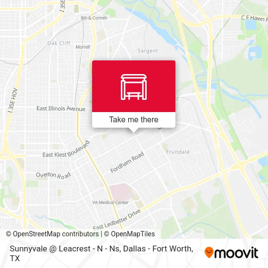 Sunnyvale @ Leacrest - N - Ns map