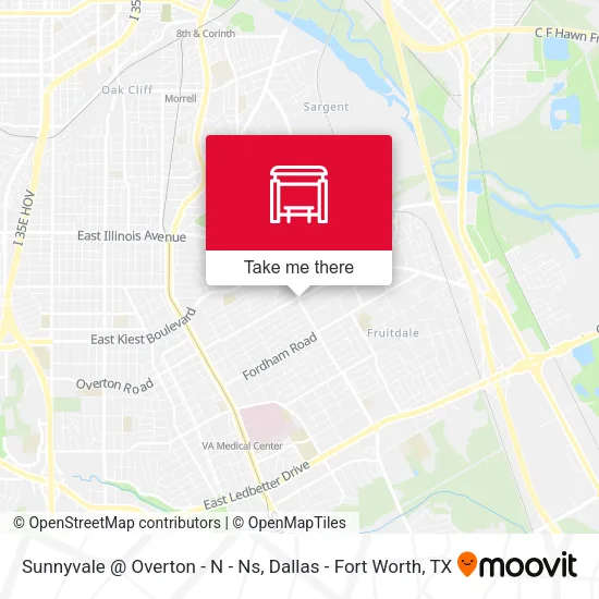 Sunnyvale @ Overton - N - Ns map
