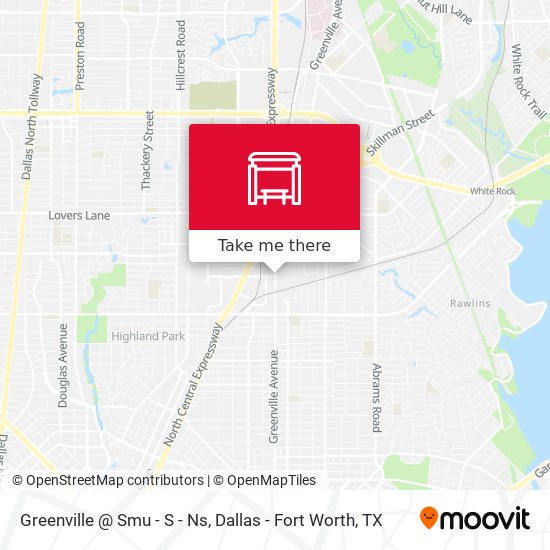 Mapa de Greenville @ Smu - S - Ns