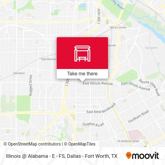 Mapa de Illinois @ Alabama - E - FS
