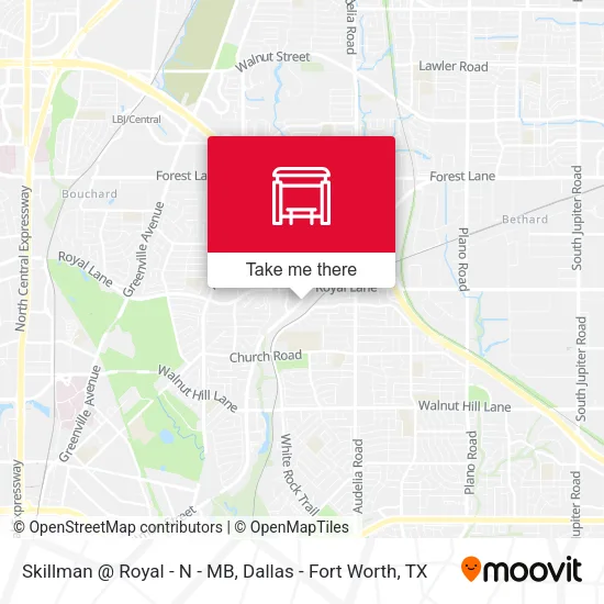 Skillman @ Royal - N - MB map