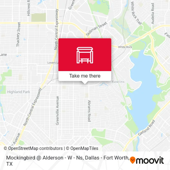 Mapa de Mockingbird @ Alderson - W - Ns