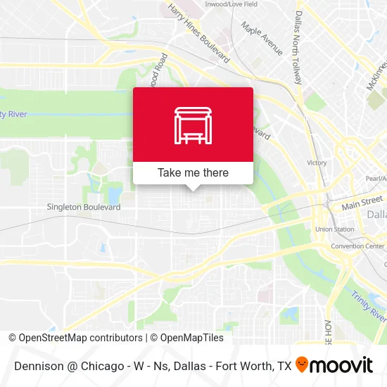 Dennison @ Chicago - W - Ns map