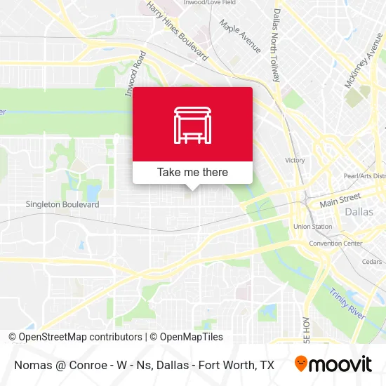 Nomas @ Conroe - W - Ns map