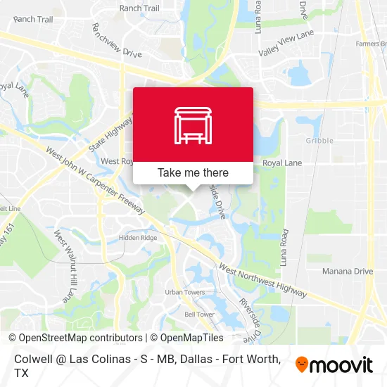 Colwell @ Las Colinas - S - MB map