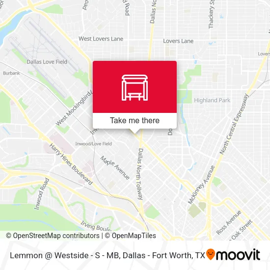 Mapa de Lemmon @ Westside - S - MB