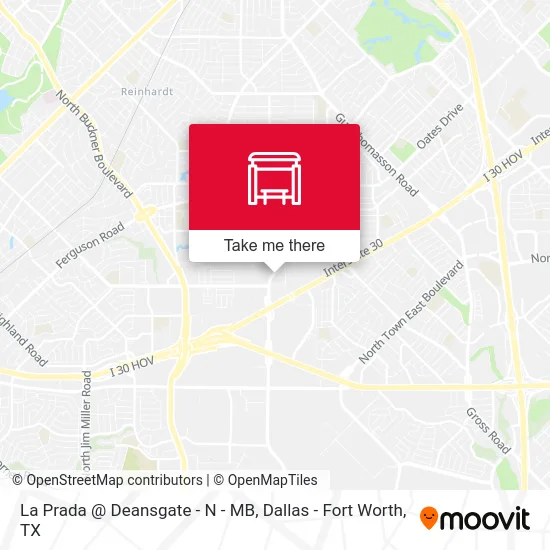 La Prada @ Deansgate - N - MB map