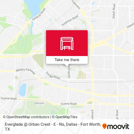 Everglade @ Urban Crest - E - Ns map