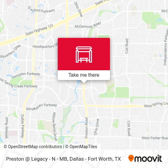 Mapa de Preston @ Legacy - N - MB