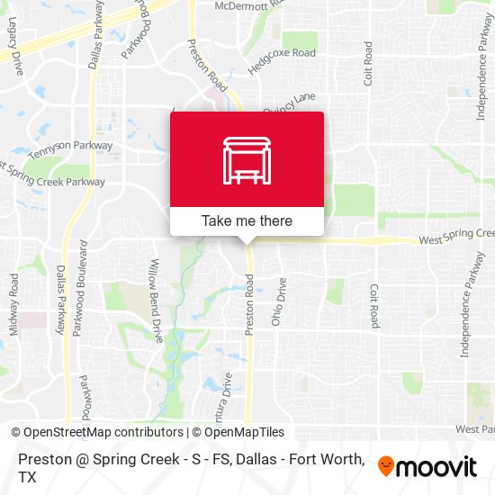 Preston @ Spring Creek - S - FS map