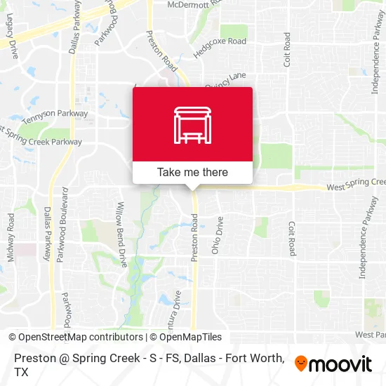 Preston @ Spring Creek - S - FS map