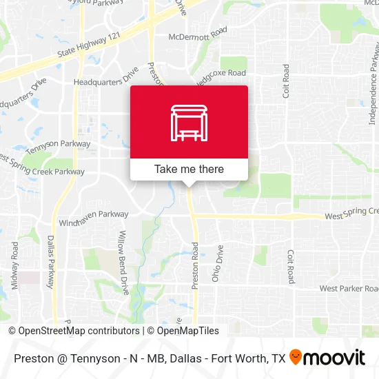 Mapa de Preston @ Tennyson - N - MB