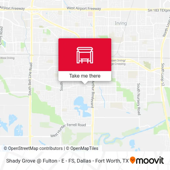 Shady Grove @ Fulton - E - FS map