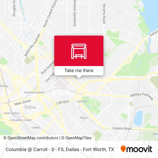 Columbia @ Carroll - S - FS map