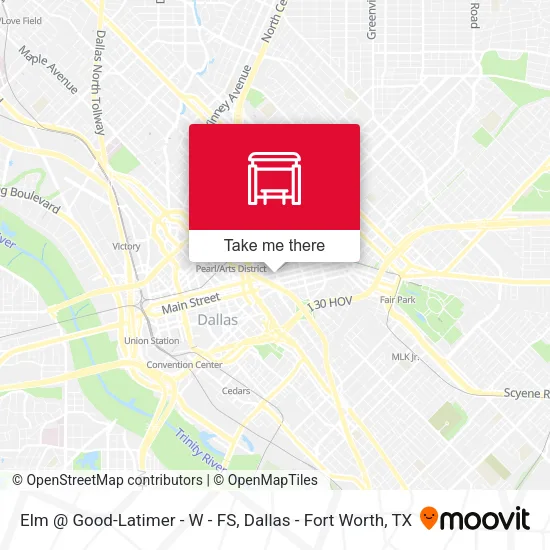 Elm @ Good-Latimer - W - FS map