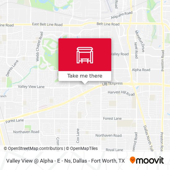 Valley View @ Alpha - E - Ns map