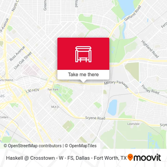 Haskell @ Crosstown - W - FS map