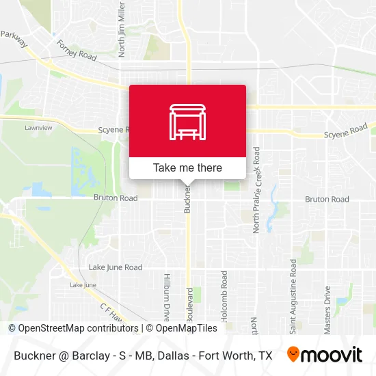 Buckner @ Barclay - S - MB map