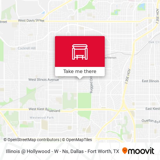 Illinois @ Hollywood - W - Ns map