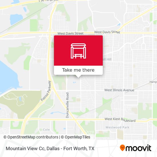 Mountain View Cc map