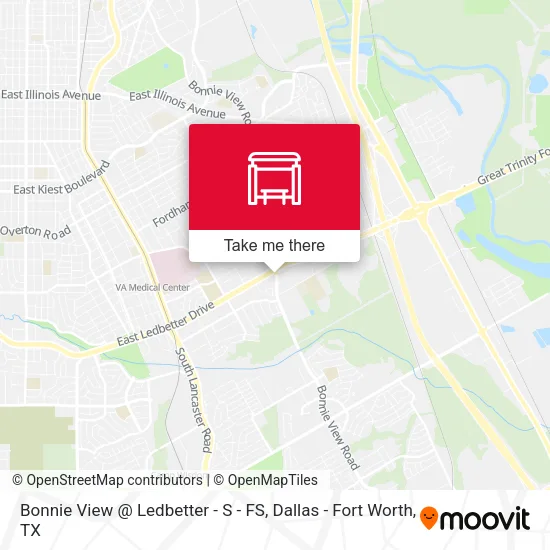 Bonnie View @ Ledbetter - S - FS map