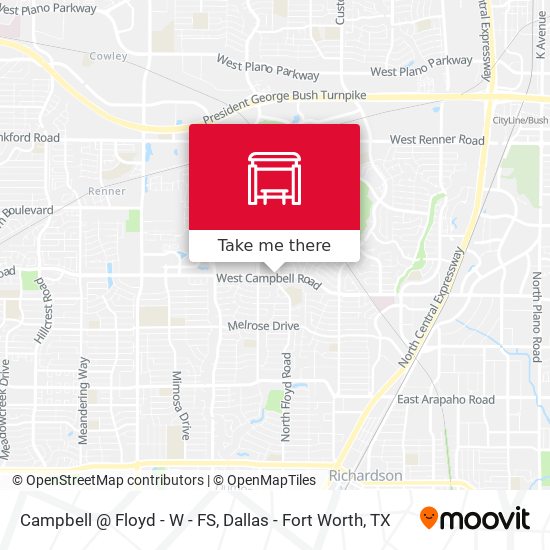 Campbell @ Floyd - W - FS map