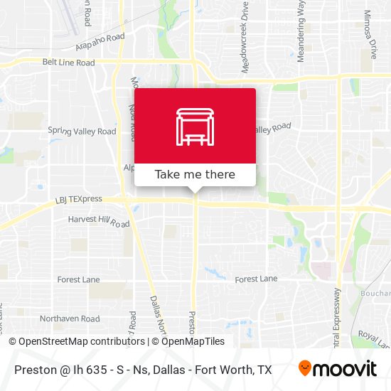 Preston @ Ih 635 - S - Ns map