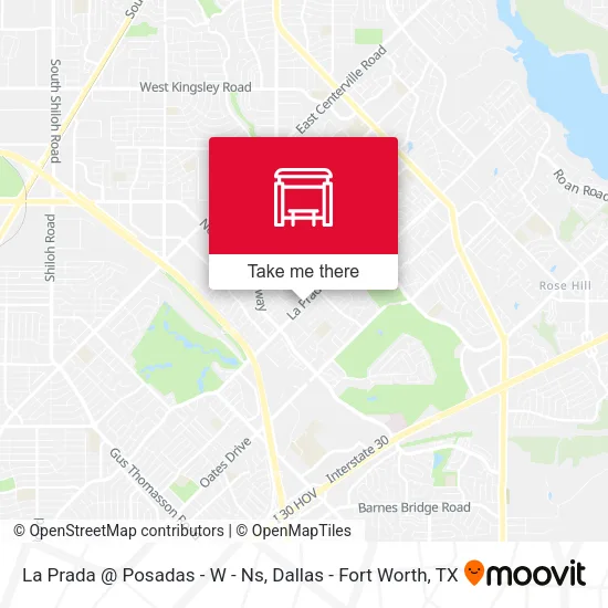 La Prada @ Posadas - W - Ns map