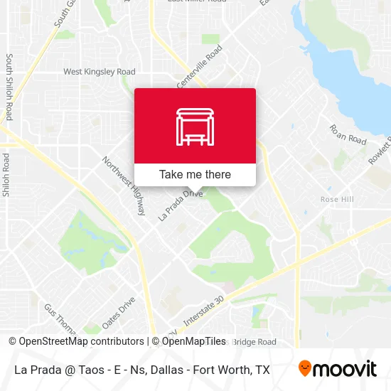 La Prada @ Taos - E - Ns map