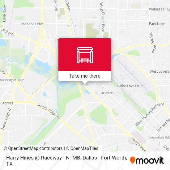 Harry Hines @ Raceway - N- MB map