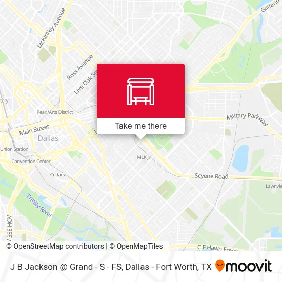 J B Jackson @ Grand - S - FS map