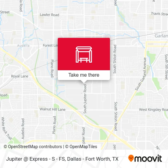 Jupiter @ Express - S - FS map