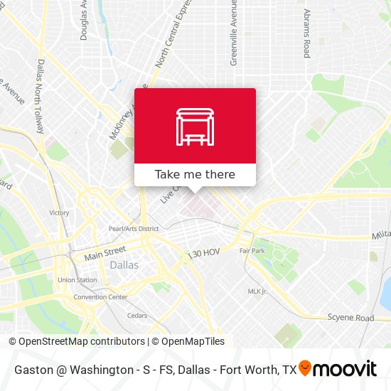 Gaston @ Washington - S - FS map